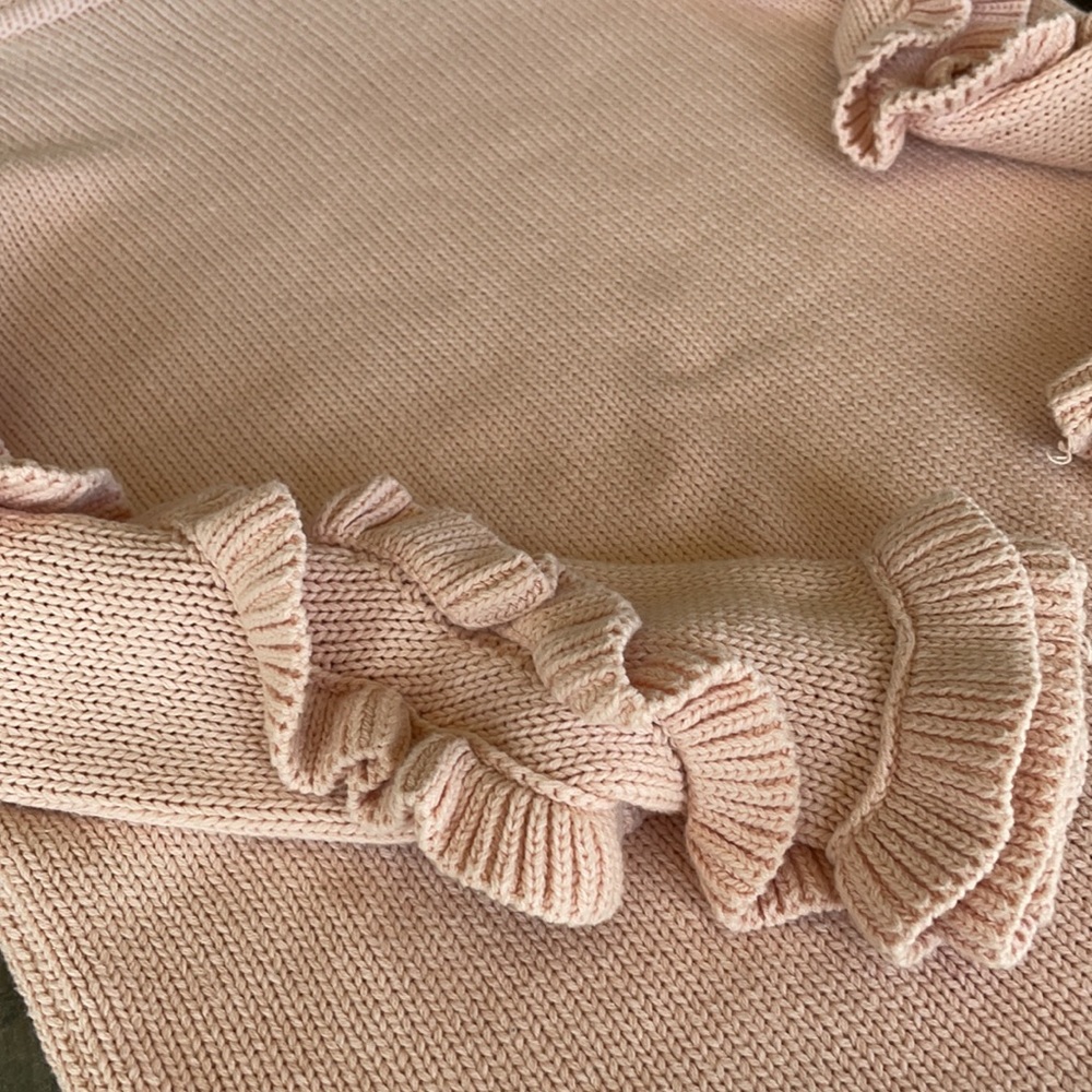 Tularosa | Flounce Ruffle Sleeve Sweater NWOT - Picture 10 of 13